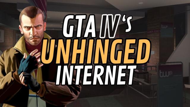 Browsing GTA IV's unhinged internet