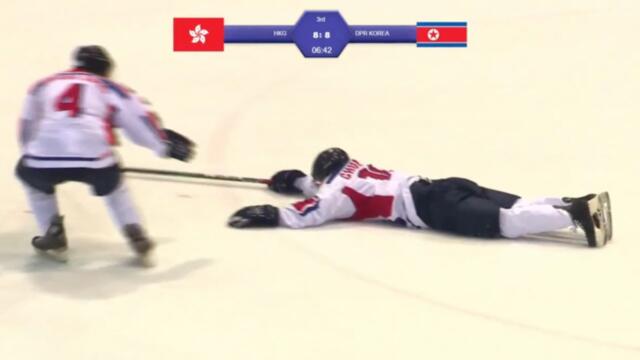 North Korea hockey is brutal to watch