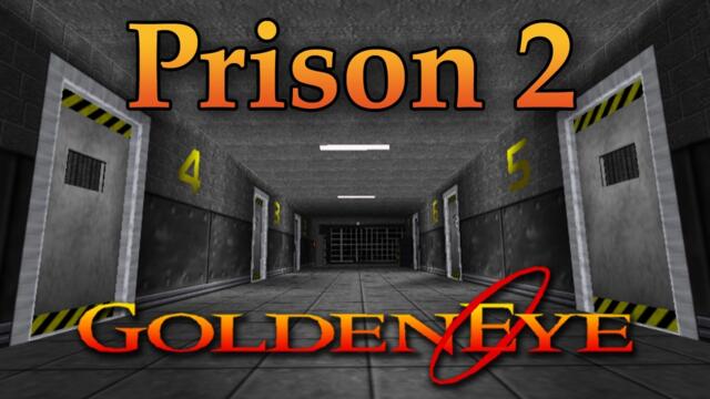 GoldenEye 007 N64 Custom Level - Prison 2