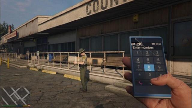 Prank calling the Blaine county sheriff in gta 5