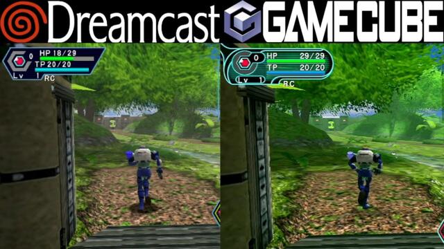 All Dreamcast Vs GameCube Games Compared Side By Side