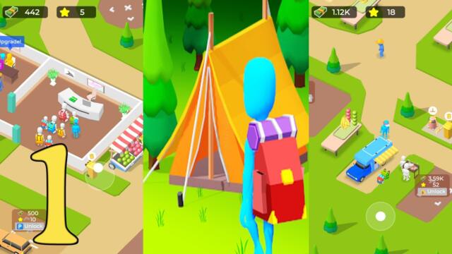 My Camp Land - Gameplay Mobile Game Android Ios Part 1