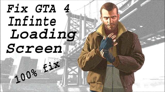 How to fix GTA 4 infinite loading screen error. (HINDI) English Subtitles