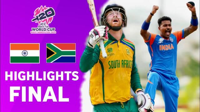 Full Highlights | India Vs South Africa ICC T20 World cup 2024 Final Match | IND VS SA