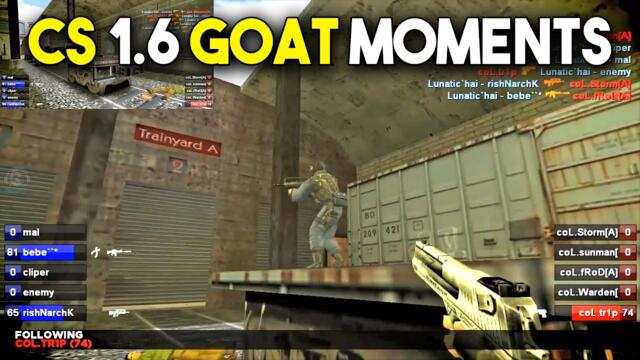 The Greatest CS 1.6 PRO Moments of All Time - 2/5