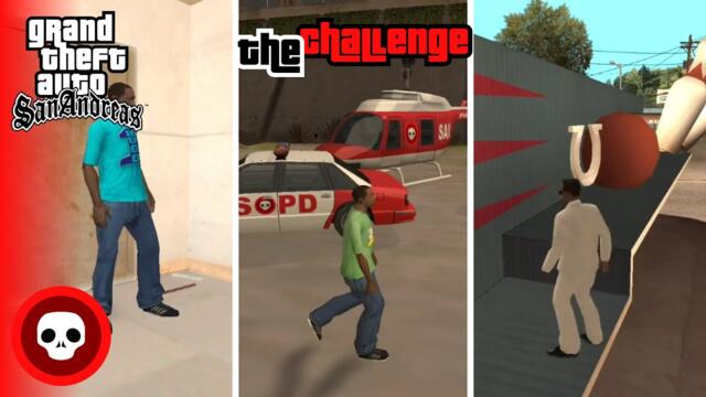 The Challenge San Andreas - Clothes, collectibles and extras