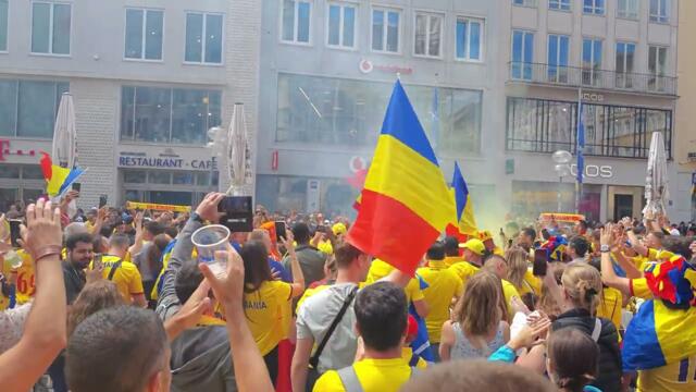 #ULTRAS #SMOKE PELUZA TRICOLARA A OCUPAT MARIENPLATZ MUNCHEN | ROMANIA - OLANDA | EURO2024