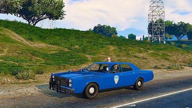 Grand Theft Auto V Greenwood intercepter Michigan State Police