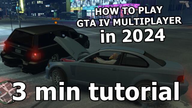 How to play GTA 4 multiplayer in 2024 (IN 3 MINUTES)
