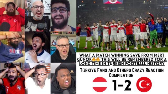 TÜRKIYE Fans and Others React to AUSTRIA 1-2 TÜRKIYE | EURO 2024 Round of 16 | 03-07-2024