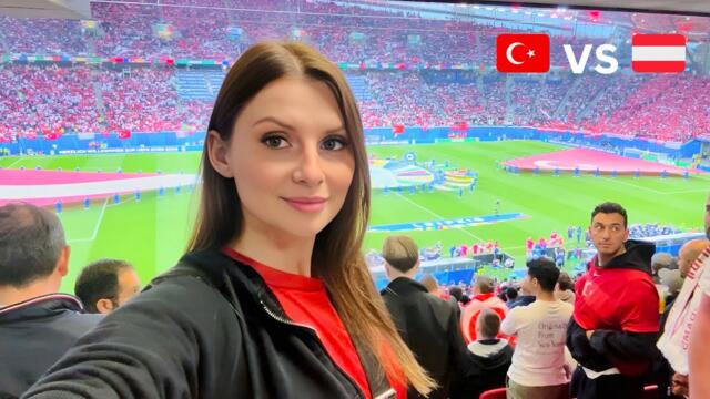 I went to the stadium to watch Türkiye 🇹🇷 vs Austria 🇦🇹 (Euro 2024)
