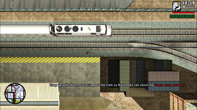 Wrong Side Of The Tracks But It's In 2D (Top Down View) | GTA San Andreas