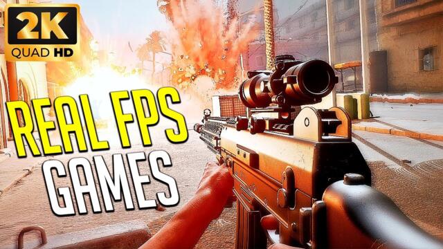 15 TACTICAL AND REALISTIC FPS GAMES (2K/60FPS)