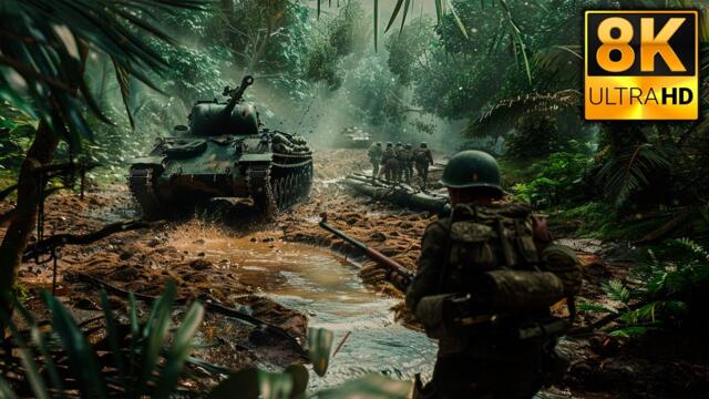 Jungle War 1943 | IMMERSIVE REALISTIC ULTRA Graphics Gameplay | Call of Duty | 8K
