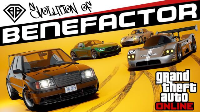 Evolution of Benefactor 1955 - 2022 (Only Sports and Sedans) Part 1 | GTA 6 and GTA 5 Online, GTA IV