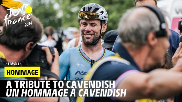 A tribute to Cavendish - Stage 5 - Tour de France 2024