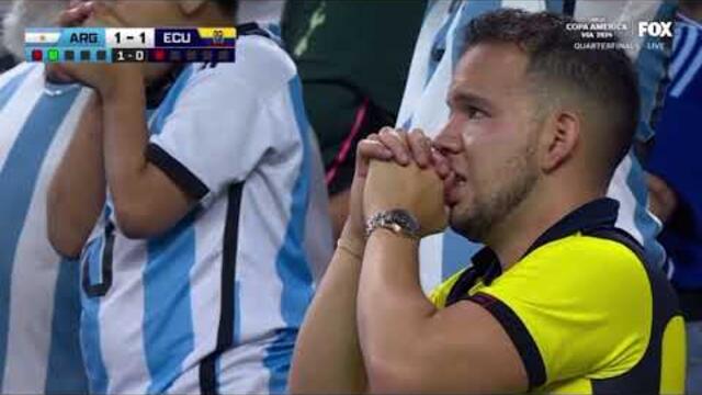 Argentina vs Ecuador penalty shootout highlights