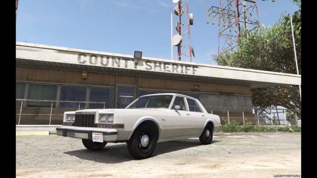 Grand Theft Auto IV : 1983 Dodge Diplomat  FREE ROAM PC REAL 4K 60FPS