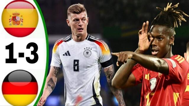 Germany vs Spain 3-1 | Extended Highlights & All Goals | EURO - Quarter-final - Germany Amazing