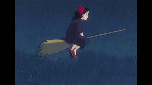 魔女の宅急便 | Kiki's Delivery Service Full SoundTrack🐈‍⬛ Relaxing Ghibli Music|Gentle Rain sounds