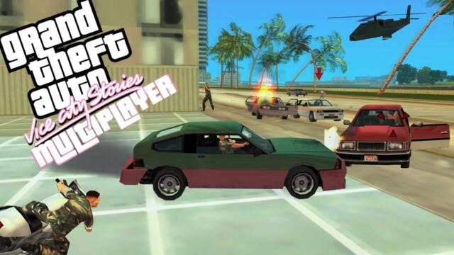 GTA VICE CITY STORIES Multiplayer Deathmatch #2 (PPSSPP ONLINE)