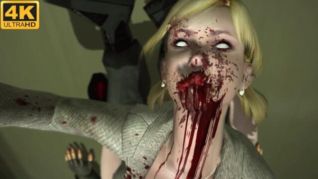 Jessica Turns Into a Zombie Scene - Dead Rising (4K 60FPS)