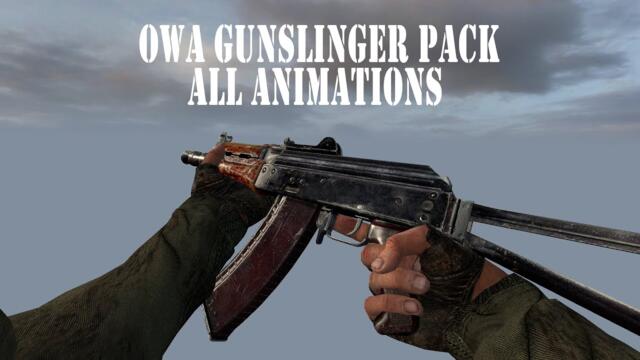 Old World Gunslinger addon - All reload animations