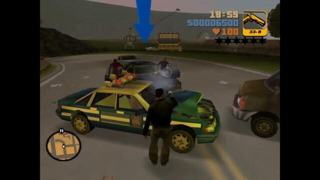 GTA 3 - Beta Cars In Action Mod (Part 1)