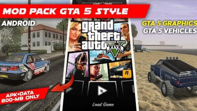 GTA SA ANDREAS ULTRA REALISTIC GRAPHICS MOD GTA-5 STYLE MOBILE 2023 | MALAYALAM