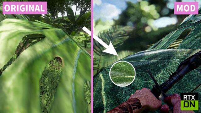 Far Cry 3 Remastered Graphics Comparison | Ray Tracing 4K Texture Mod vs Original Gameplay