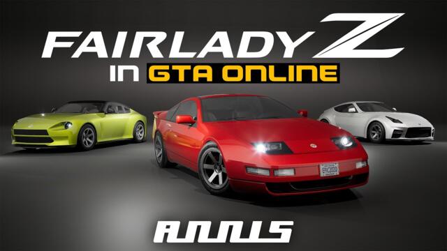 Evolution of Fairlady Z in GTA 5 Online 1970 - 2023 (Annis)