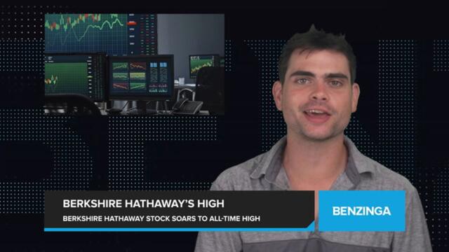 Berkshire Hathaway's Stock Soars to All-Time High on Strong Market Performance, Reflecting Positive Outlook for US Economy.