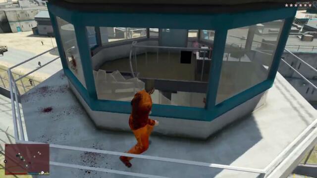 Grand Theft Auto V Prison Shootout + Ten Star Escape