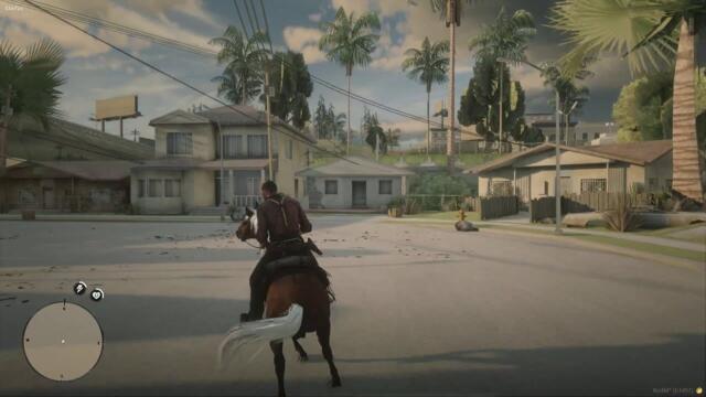 San Andreas Map in Red Dead Redemption 2