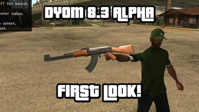 GTA:SA DYOM 8.3 Alpha - First Look (New Car Routes, Animations, Multi-Animations)