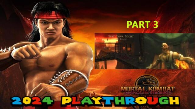 Mortal Kombat Shaolin Monks - Liu Kang full playthrough Part 3