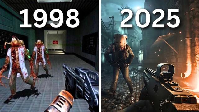 Half Life Game Evolution [1998-2025]
