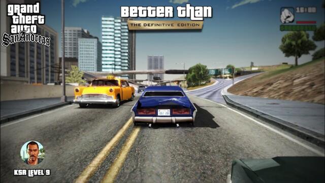 Better than Definitive edition with 10 mods (GTA San Andreas)