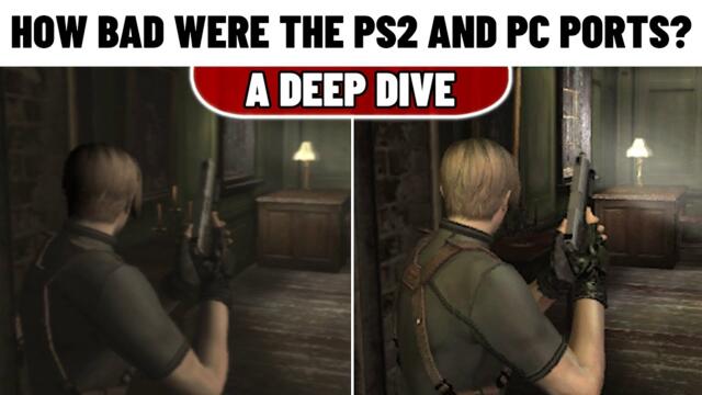Resident Evil 4 | Were the PS2 and pc ports really that bad?