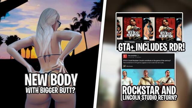 GTA 6 LEAKS! DIFFERENT TYPE OF BODY IN EVERY CHARACTER? MASSIVE NEWS FROM ROCKSTAR!