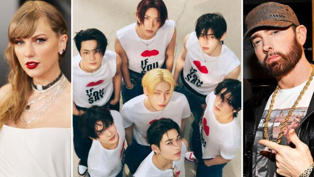 Eminem's 'The Death of Slim Shady' Unseats Taylor Swift For No. 1 On Billboard 200 | Billboard News