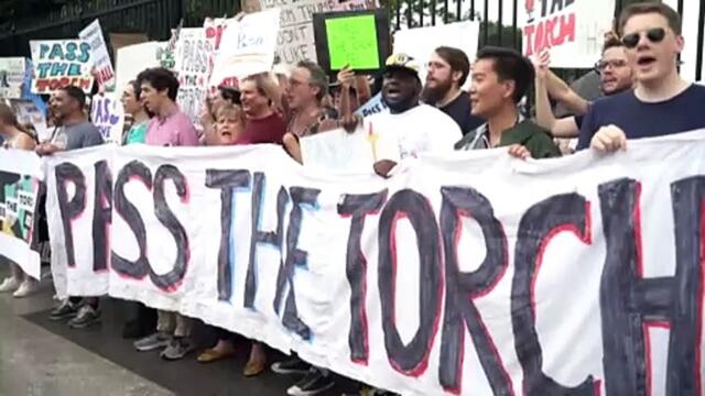 Biden says he is ‘absolutely’ staying in the race, despite growing pressure to step down