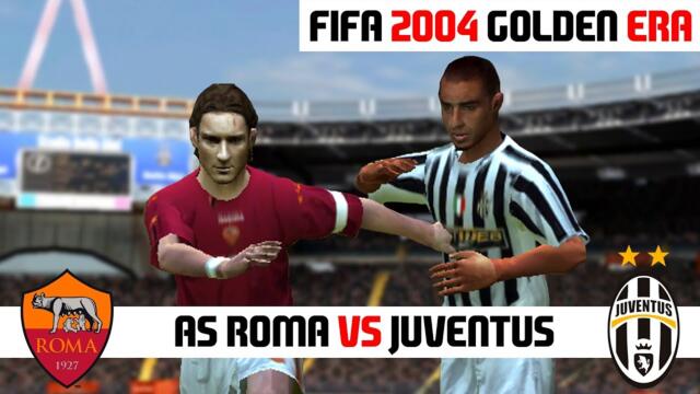 FIFA 2004 / AS Roma vs Juventus / PC Gameplay HD