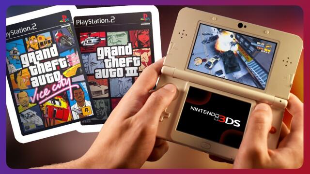 GTA III & Vice City on the Nintendo 3DS – Can it handle PS2 Games?