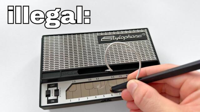 Songs that are ILLEGAL to play on Stylophone