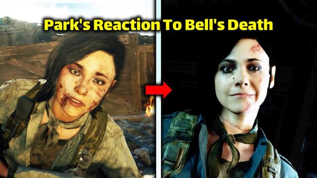 Park's Reaction To Bell's Death | Black Ops Cold War