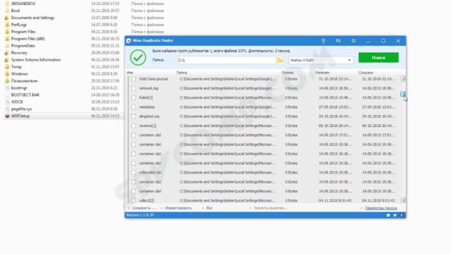 Wise Duplicate Finder программа для поиска и удаления дубликатов файлов