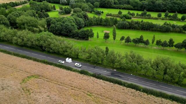Drone footage shows aftermath of horror crash on A61 near Wakefield and Barnsley