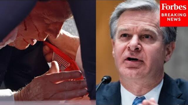 BREAKING NEWS: FBI Director Chris Wray Gives An Update To Congress About Trump Assassination Attempt