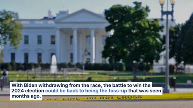 Trump Vs. Harris: 2024 Election Candidates Tied In New Poll, 65% Of Democrats Say Biden Stepping Down Increases Party's Chances Of Winning
